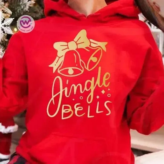 Adult Hoodies -Christmas Gold-A - WE PRINT