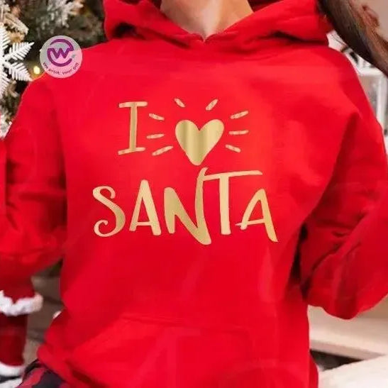 Adult Hoodies -Christmas Gold-A - WE PRINT