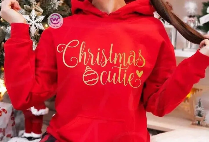 Adult Hoodies -Christmas Gold-A - WE PRINT