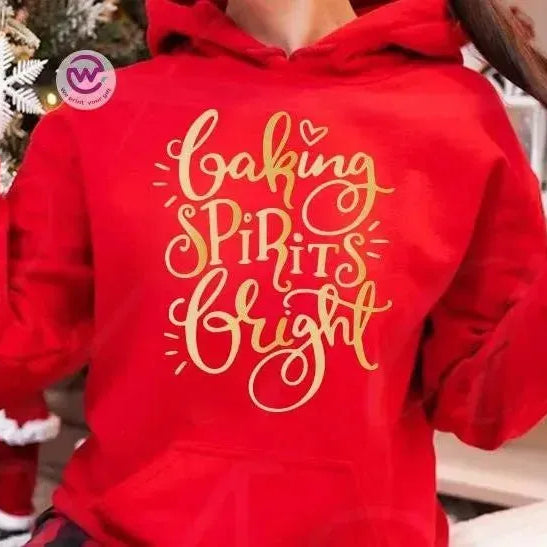 Adult Hoodies -Christmas Gold-A - WE PRINT