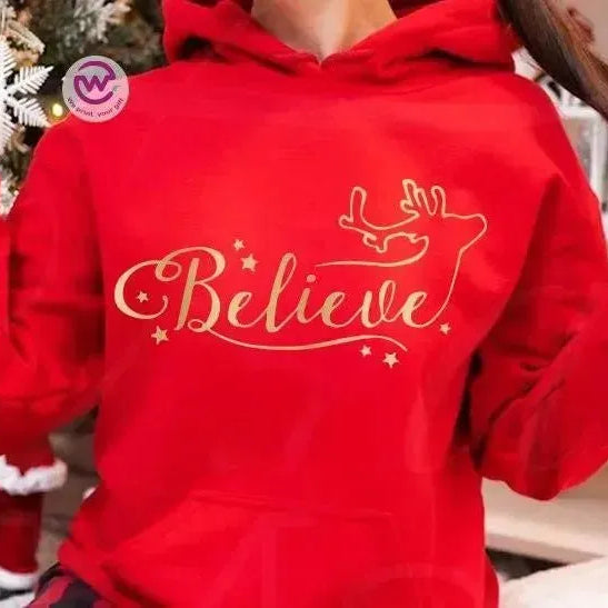 Adult Hoodies -Christmas Gold-A - WE PRINT