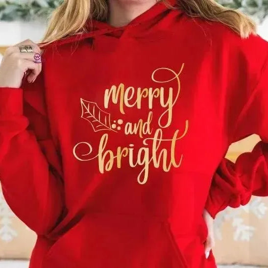 Adult Hoodies -Christmas Gold-B - WE PRINT