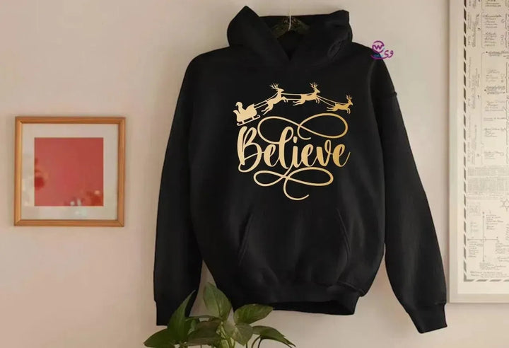 Adult Hoodies - Christmas -Gold printing - WE PRINT