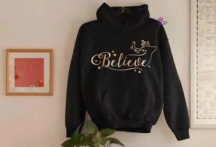 Adult Hoodies - Christmas -Gold printing - WE PRINT