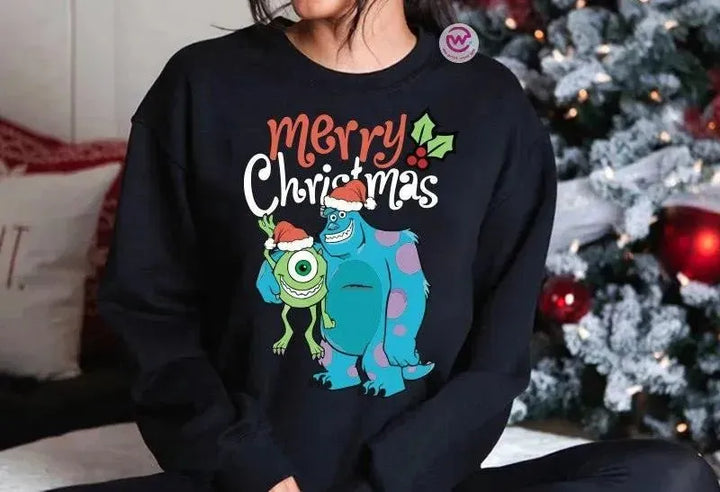 Adult Hoodies - Christmas - Monster INC. - WE PRINT