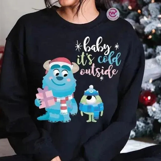 Adult Hoodies - Christmas - Monster INC. - WE PRINT