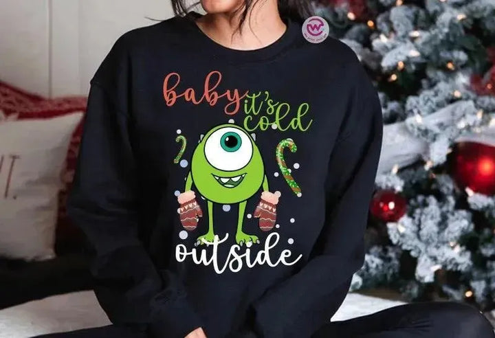 Adult Hoodies - Christmas - Monster INC. - WE PRINT