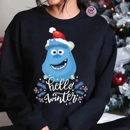 Adult Hoodies - Christmas - Monster INC. - WE PRINT