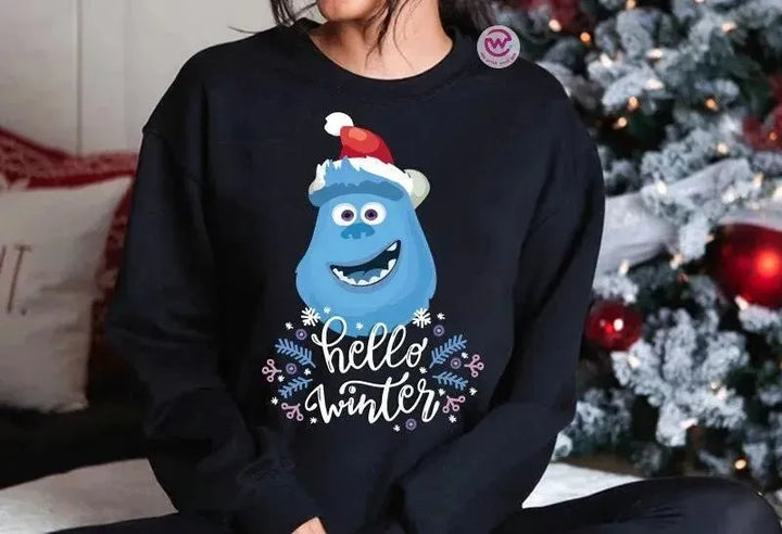 Adult Hoodies - Christmas - Monster INC. - WE PRINT