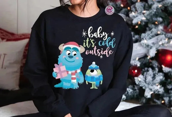 Adult Hoodies - Christmas - Monster INC. - WE PRINT