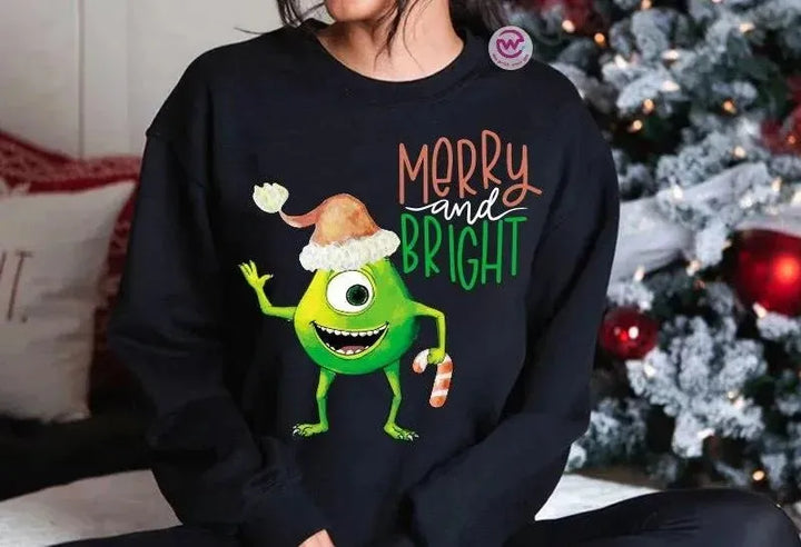 Adult Hoodies - Christmas - Monster INC. - WE PRINT