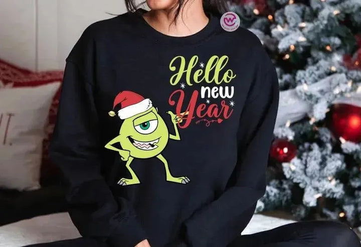 Adult Hoodies - Christmas - Monster INC. - WE PRINT