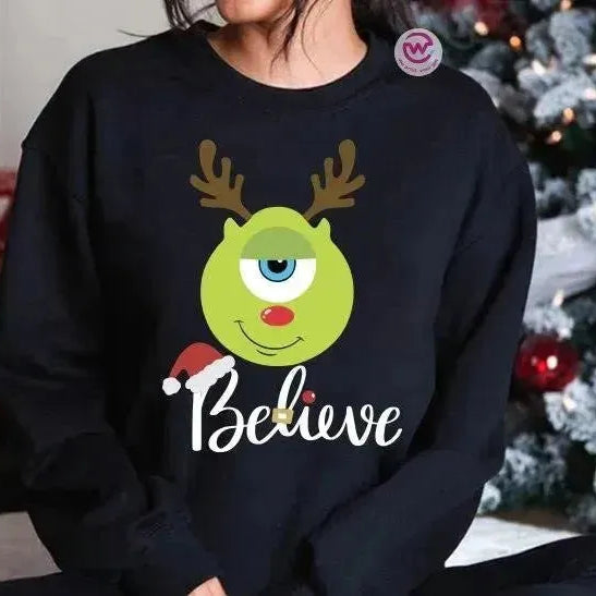 Adult Hoodies - Christmas - Monster INC. - WE PRINT