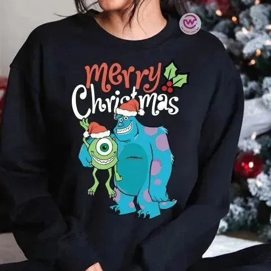 Adult Hoodies - Christmas - Monster INC. - WE PRINT