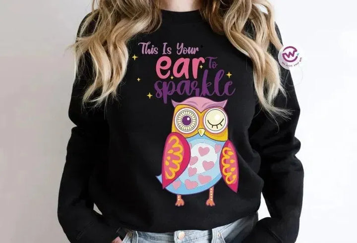 Adult Hoodies - Christmas -Owl - WE PRINT