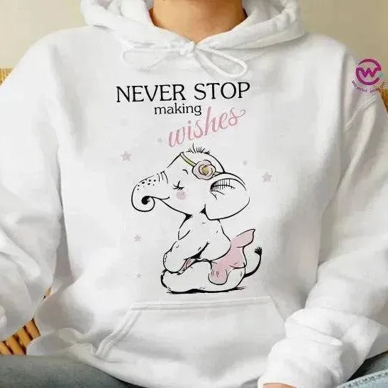 Adult Hoodies - Elephant - WE PRINT