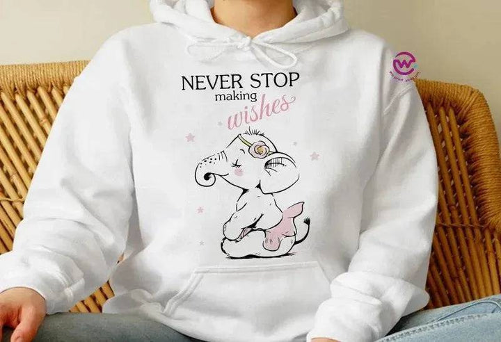 Adult Hoodies - Elephant - WE PRINT