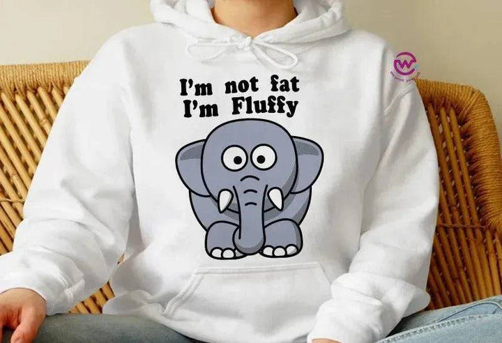 Adult Hoodies - Elephant - WE PRINT