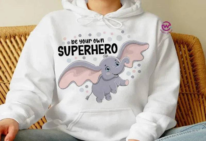 Adult Hoodies - Elephant - WE PRINT