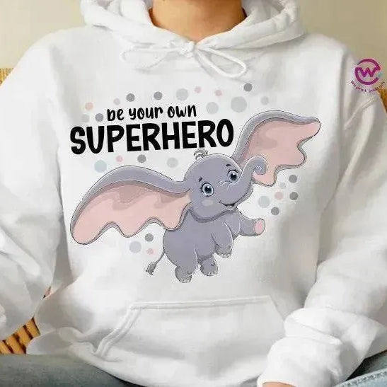 Adult Hoodies - Elephant - WE PRINT