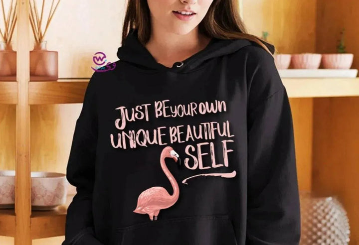 Adult Hoodies FLAMINGO-A - WE PRINT