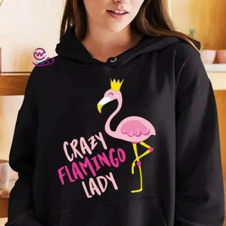 Adult Hoodies FLAMINGO-A - WE PRINT