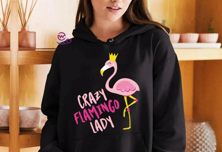 Adult Hoodies FLAMINGO-A - WE PRINT