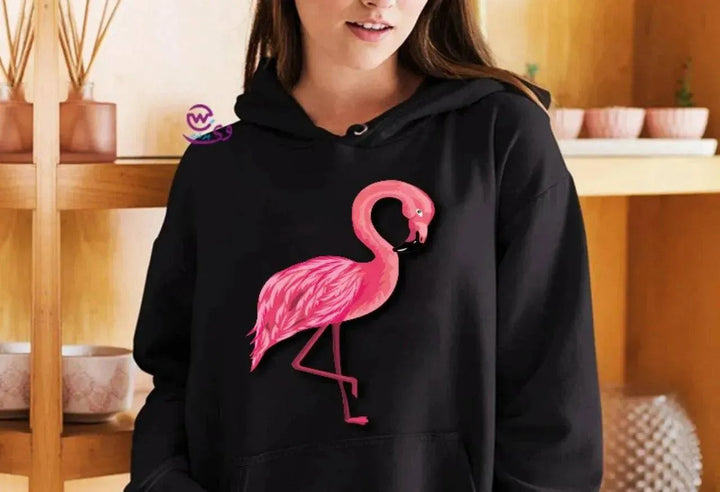 Adult Hoodies FLAMINGO-A - WE PRINT