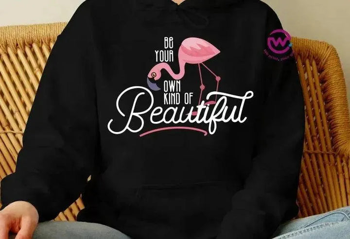 Adult Hoodies -FLAMINGO-B - WE PRINT