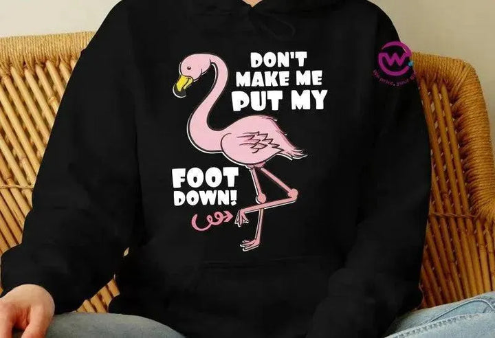 Adult Hoodies -FLAMINGO-B - WE PRINT