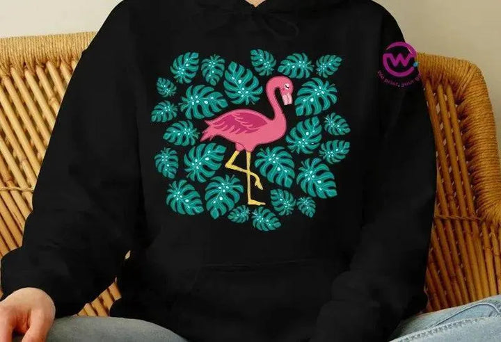 Adult Hoodies -FLAMINGO-B - WE PRINT