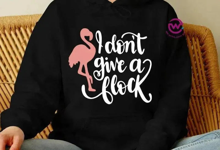 Adult Hoodies -FLAMINGO-B - WE PRINT