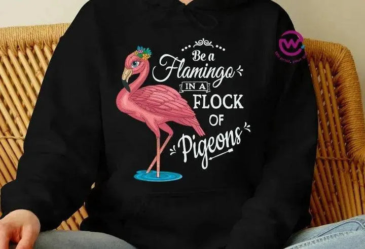 Adult Hoodies -FLAMINGO-C - WE PRINT