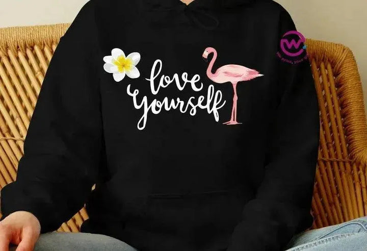 Adult Hoodies -FLAMINGO-C - WE PRINT