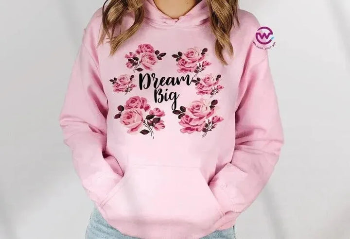 Adult Hoodies - Motivational Designs - WE PRINT