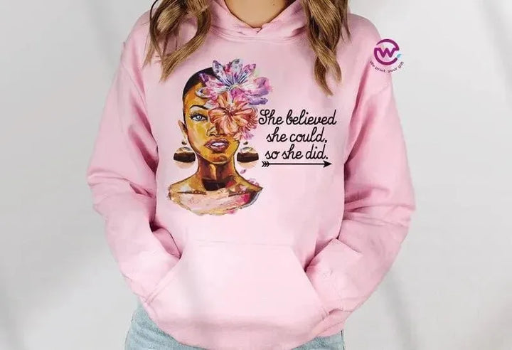 Adult Hoodies - Motivational Designs - WE PRINT