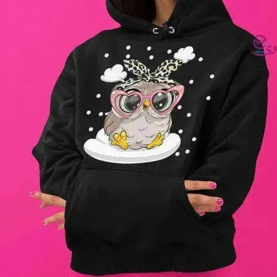 Adult Hoodies - owl - WE PRINT