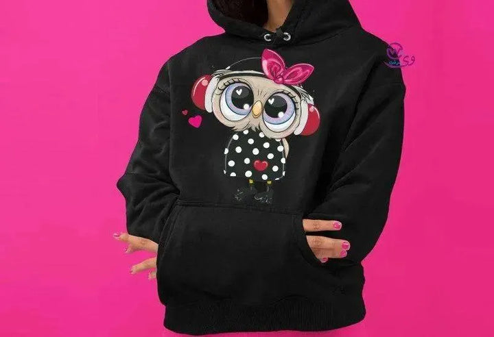 Adult Hoodies - owl - WE PRINT