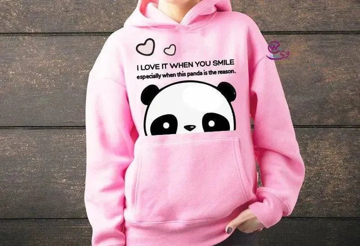 Adult Hoodies -Panda-A - WE PRINT