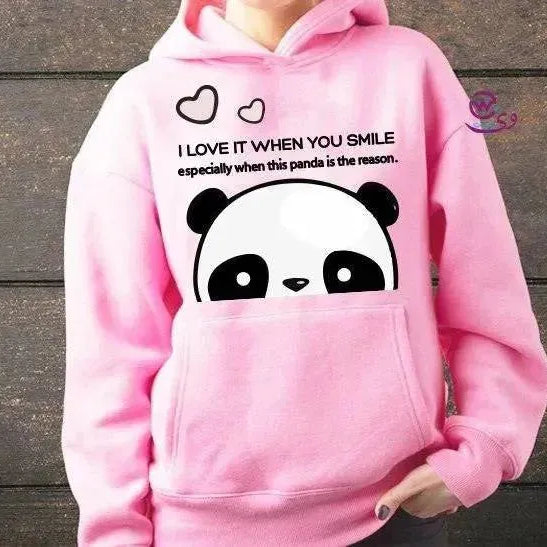 Adult Hoodies -Panda-A - WE PRINT