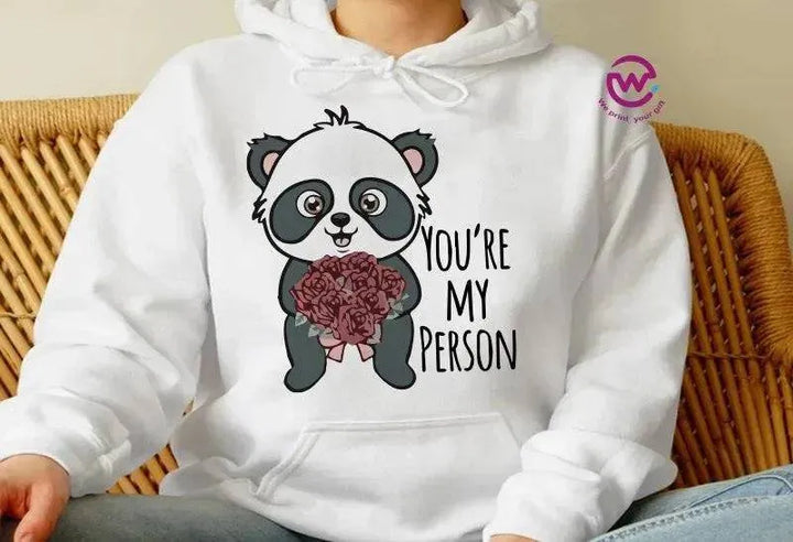 Adult Hoodies -Panda-B - WE PRINT