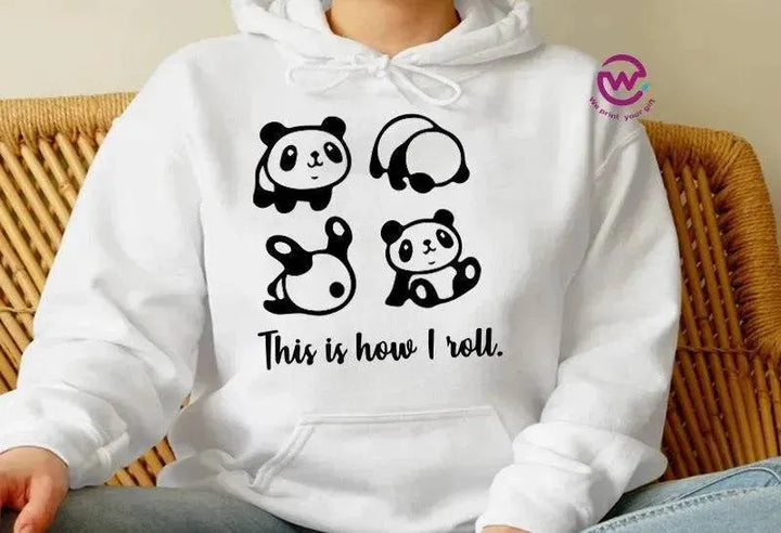 Adult Hoodies -Panda-B - WE PRINT