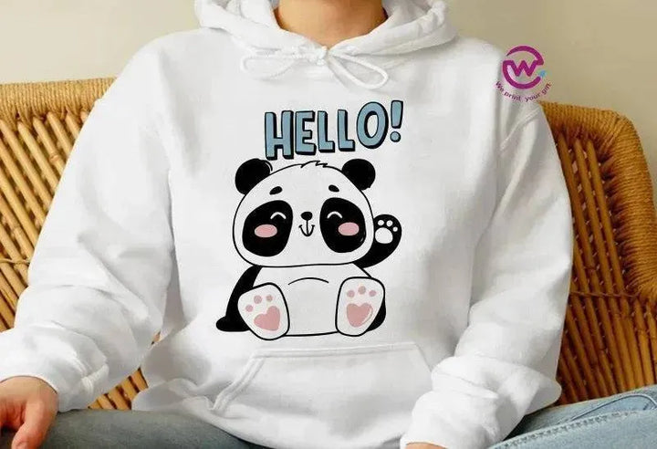 Adult Hoodies -Panda-B - WE PRINT