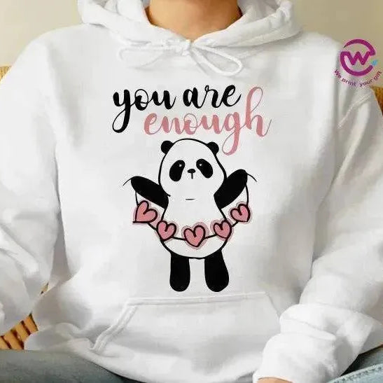 Adult Hoodies -Panda-B - WE PRINT