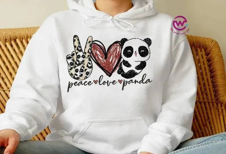 Adult Hoodies -Panda-B - WE PRINT