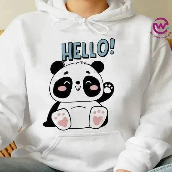 Adult Hoodies -Panda-B - WE PRINT
