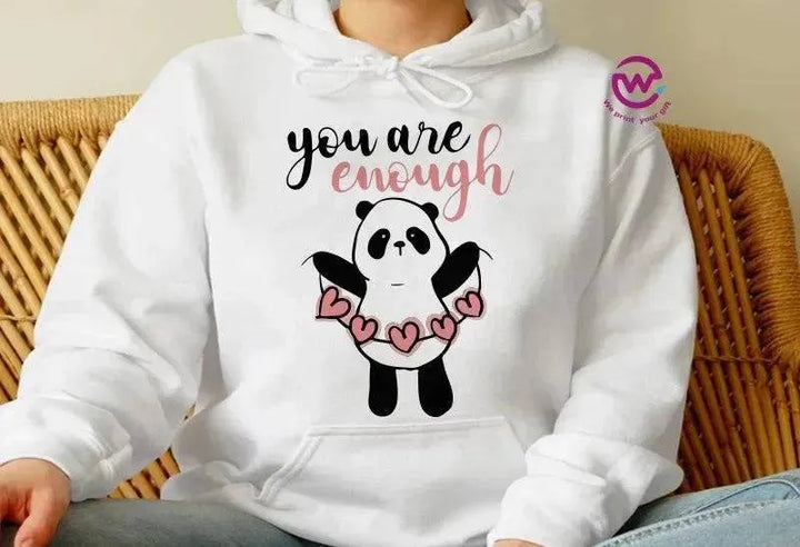 Adult Hoodies -Panda-B - WE PRINT