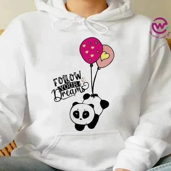 Adult Hoodies -Panda-B - WE PRINT