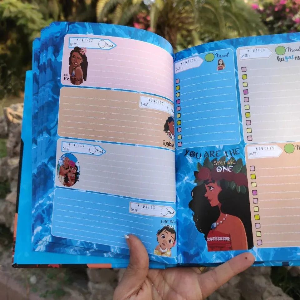 Agenda -( 75 papers -150 pages ) -Moana - WE PRINT