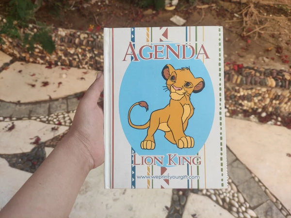 Agenda -( 75 papers -150 pages ) -The Lion King - WE PRINT